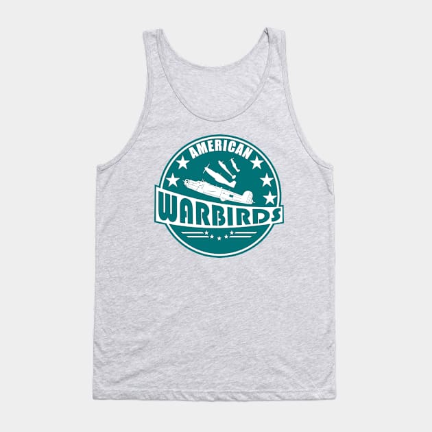 WW2 Air Force - American Warbirds Tank Top by TCP